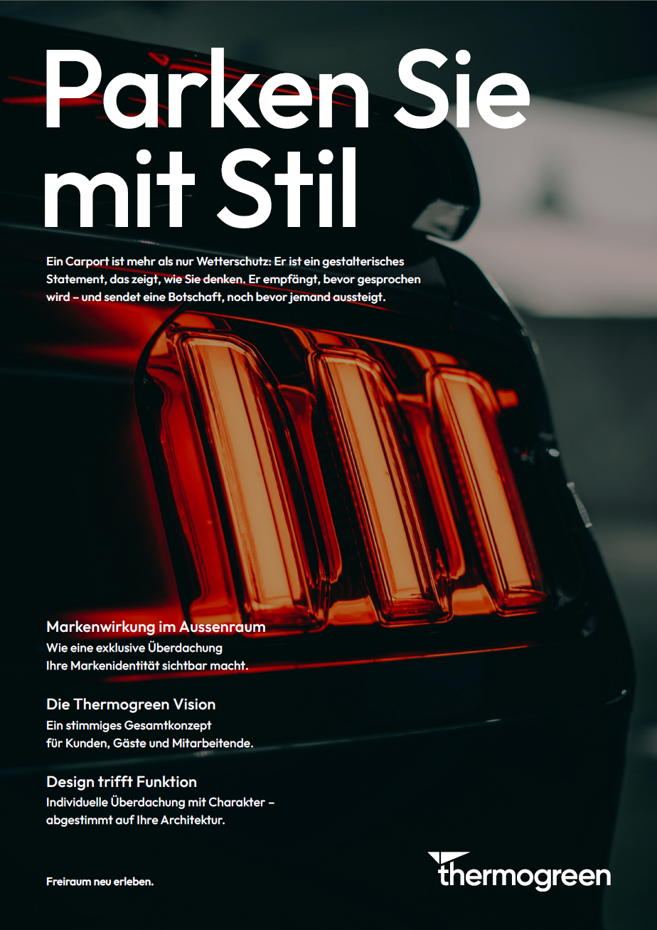 Parken Sie mit Stil Cover