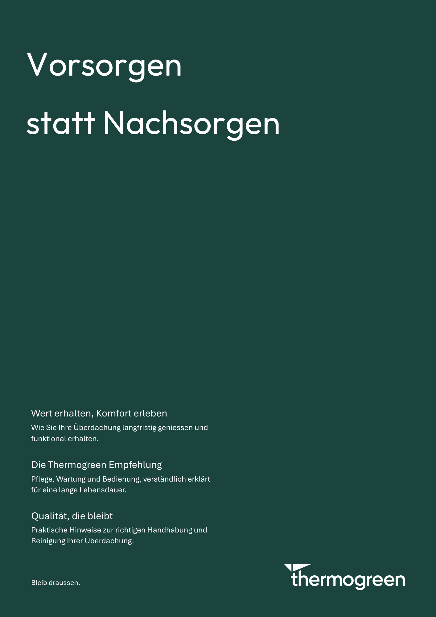 Ratgeber Vorsorgen Cover